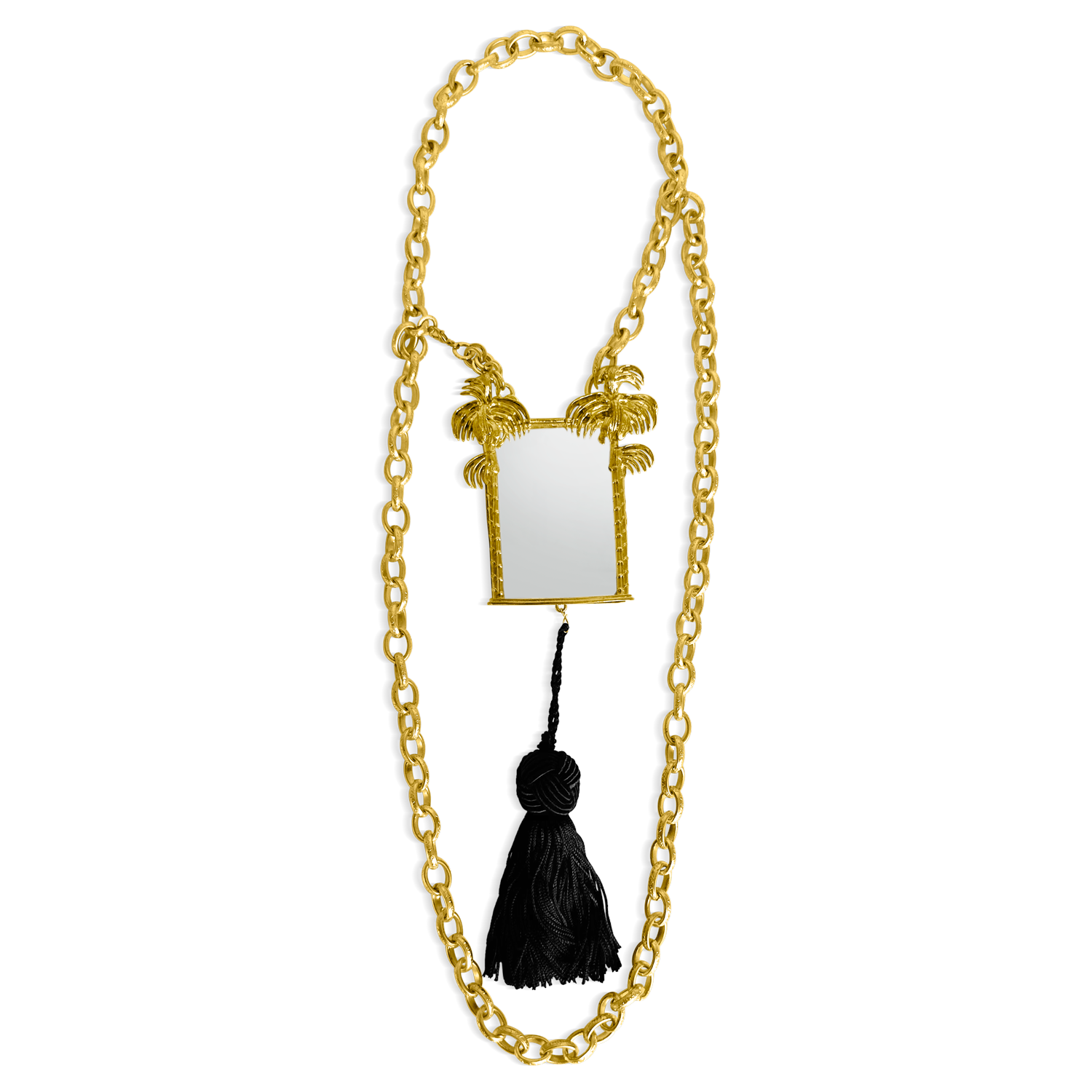 SEMI TROPIC Mirror Necklace