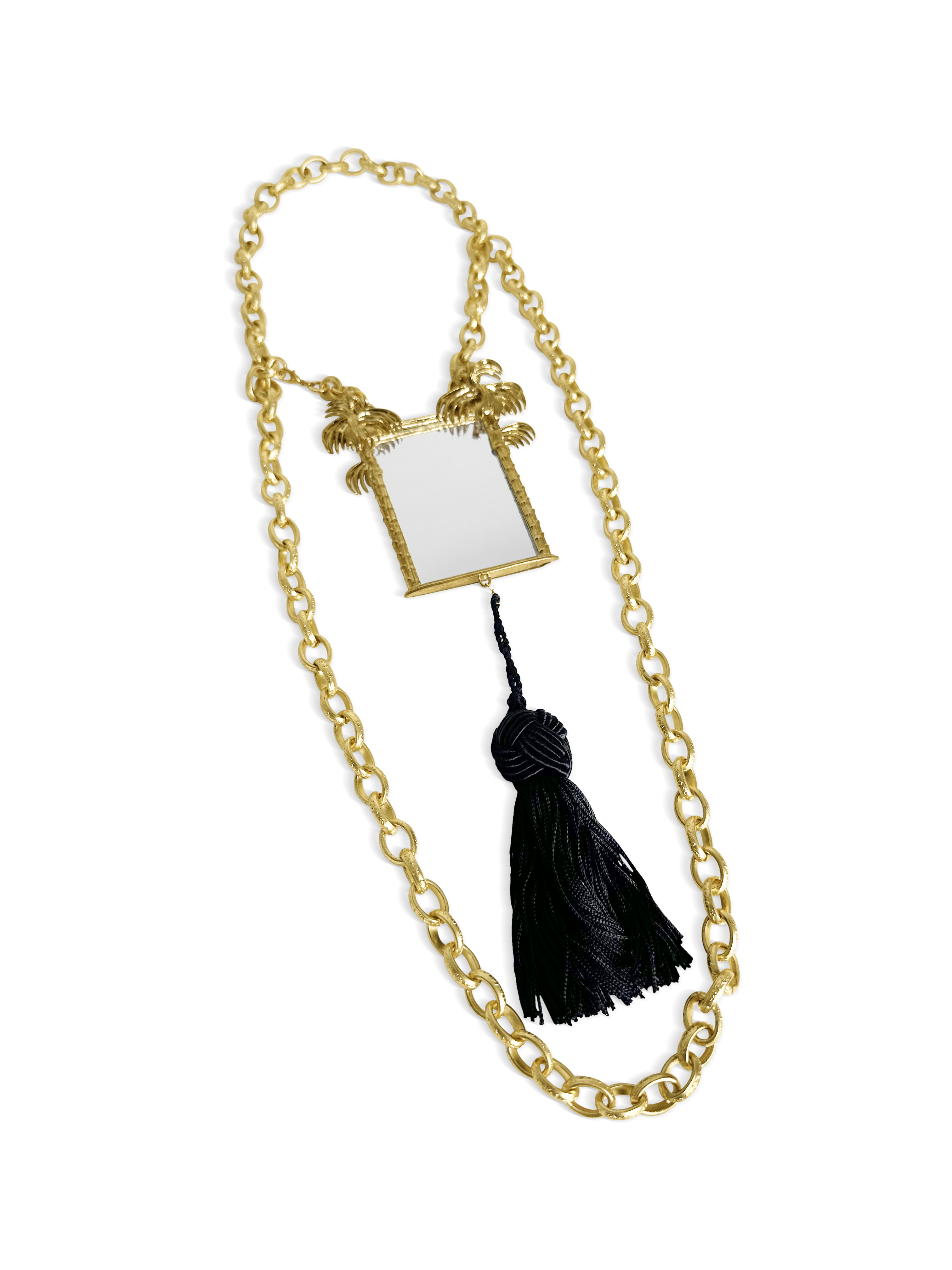 SEMI TROPIC Mirror Necklace