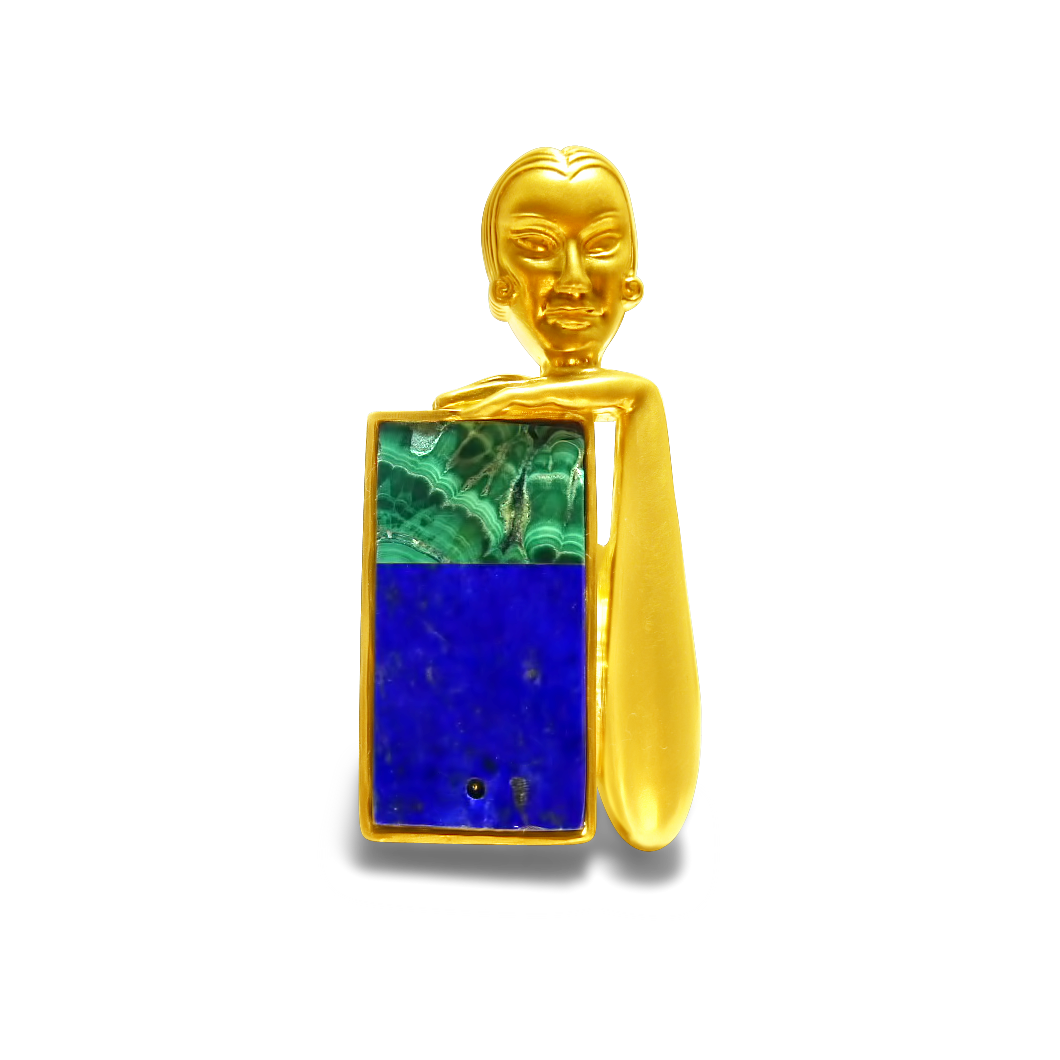 SLIM Malachite and Lapis