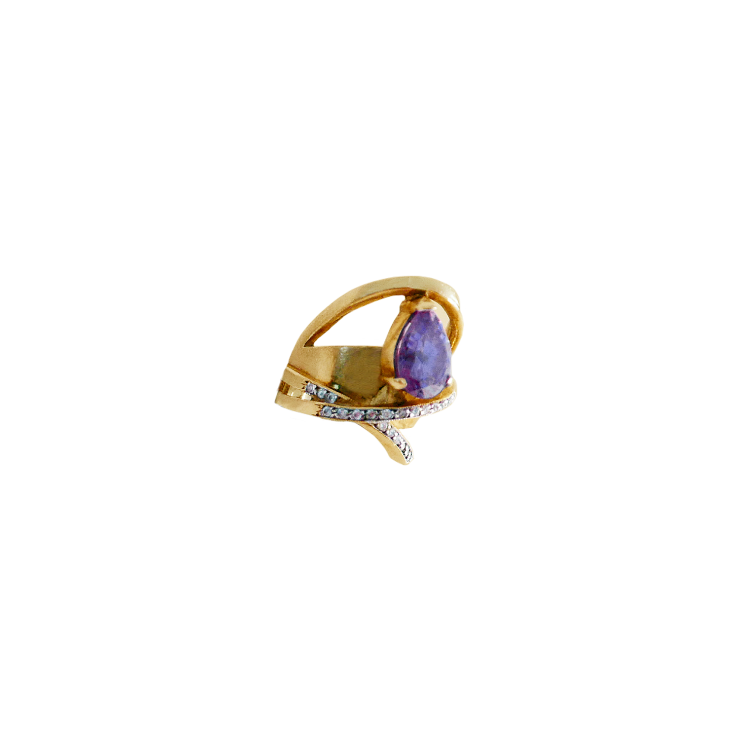 STELLA Amethyst & Diamonds Gold
