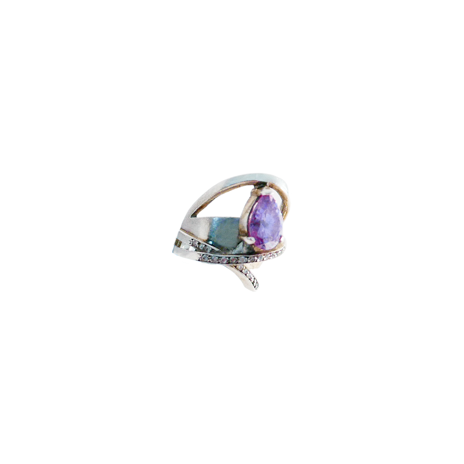 STELLA Amethyst & Diamonds Silver